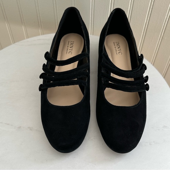 IMNYC Isaac Mizrahi Norie Suede Shoes - Picture 1 of 8